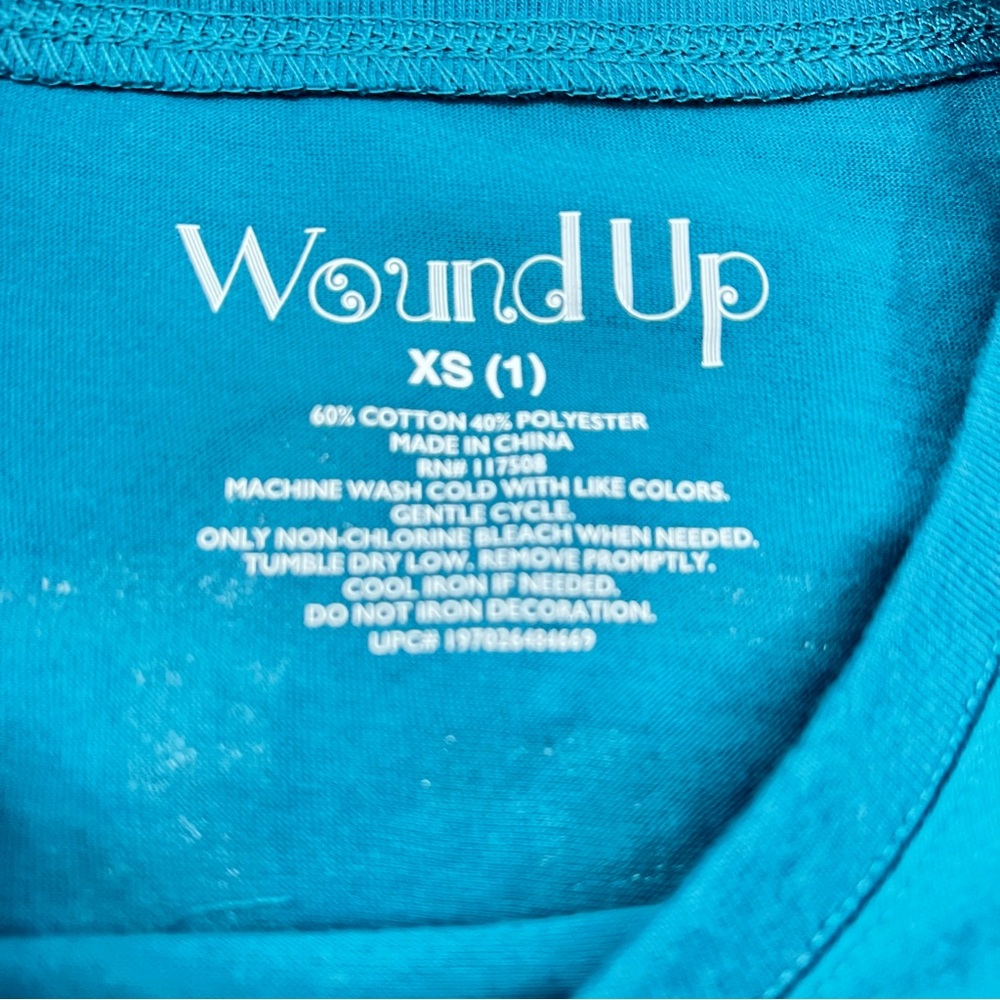 Wound Up Teal 'Cactus Motel' Kids Tee - Picture 4 of 4